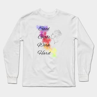 Unleash Your Inner Boss Lady With This Artistic Design Long Sleeve T-Shirt